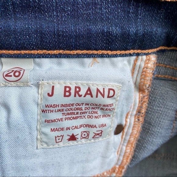 J Brand Cigarette Leg Skinny Jeans Size 26 FLAWED - Picture 7 of 11